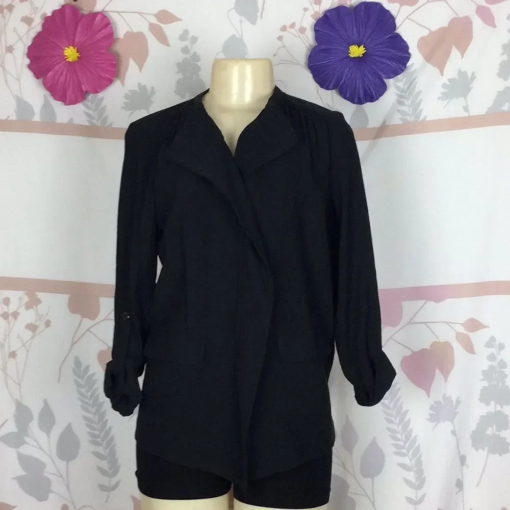 Nine West Drapey Utility Jacket Sz Small